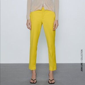 ZARA BNWT Double Faced Chino Pants